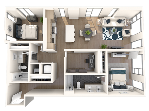 1320 4th Street Northeast 1-3 Beds Apartment for Rent - Photo Gallery 36