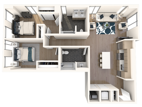 1320 4th Street Northeast 1-3 Beds Apartment for Rent - Photo Gallery 42