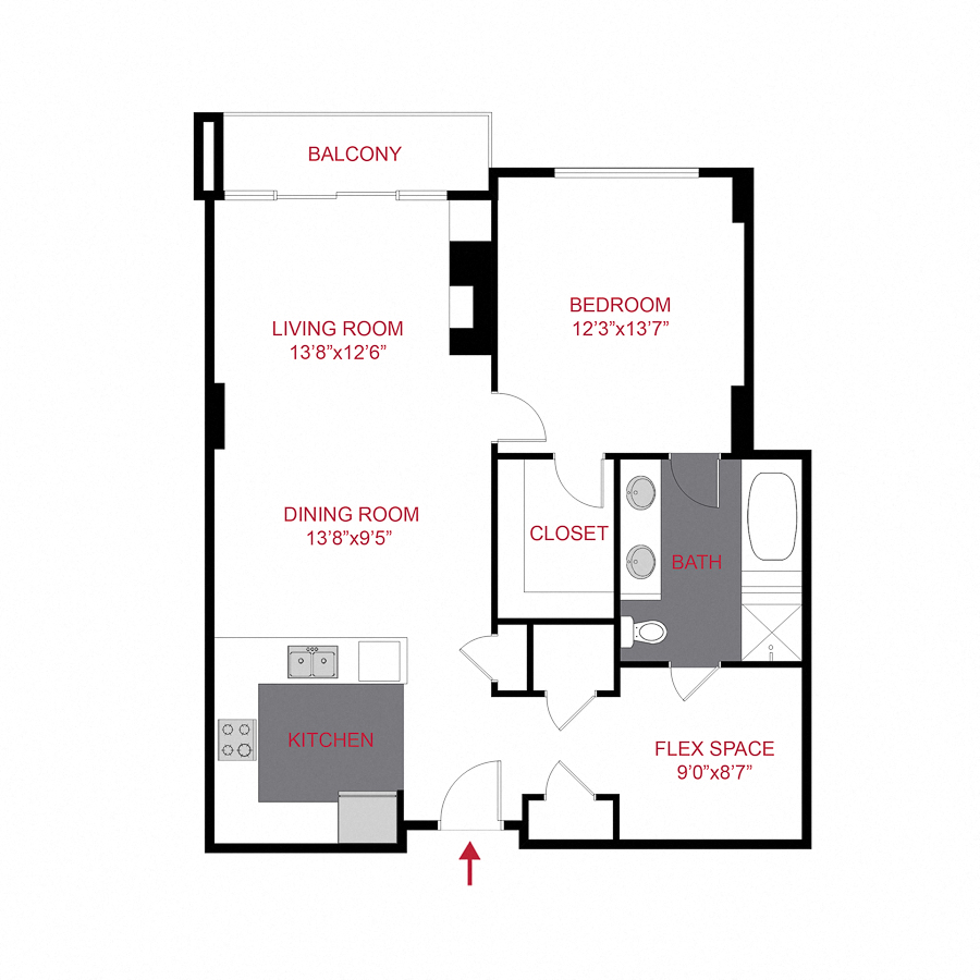 Bayaud Floor Plan at The Seasons of Cherry Creek