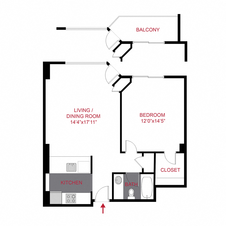 Belford Floor Plan at The Seasons of Cherry Creek