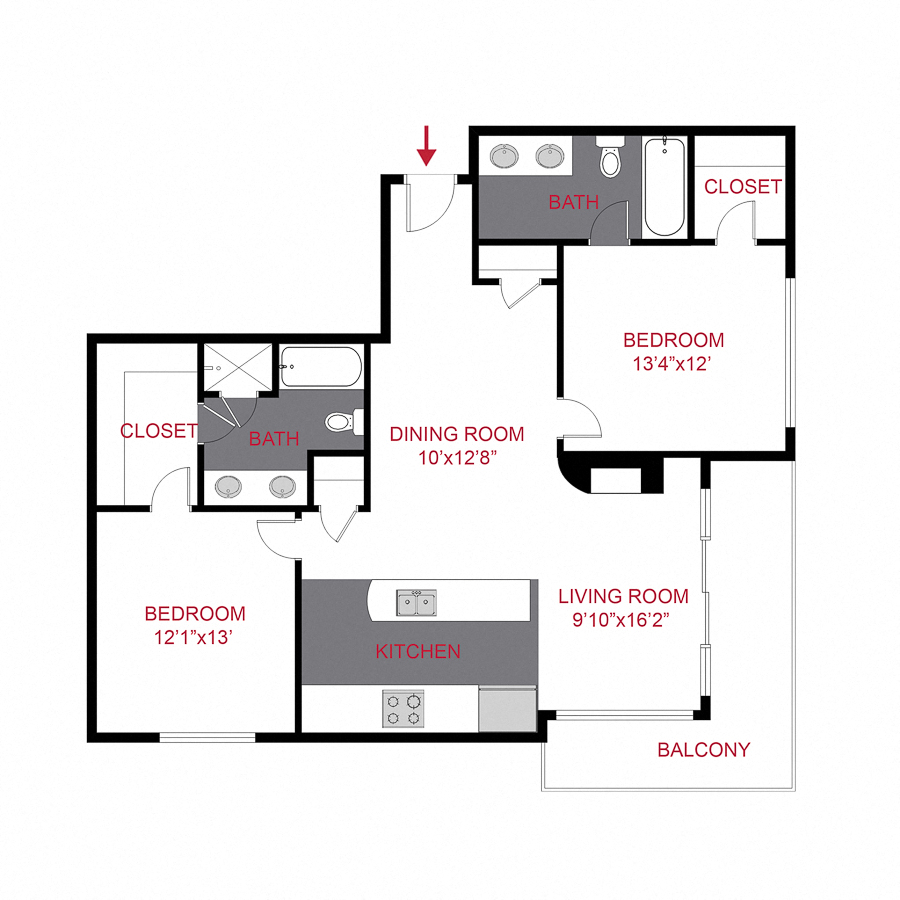 Ellsworth Floor Plan at The Seasons of Cherry Creek