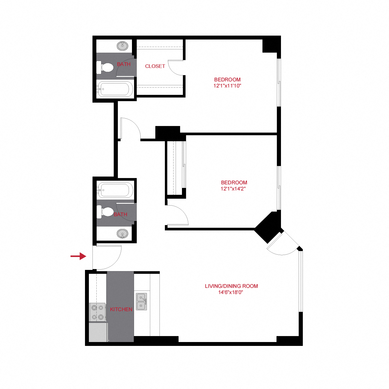 3498 E. Ellsworth Ave Studio-2 Beds Apartment for Rent - Photo Gallery 18