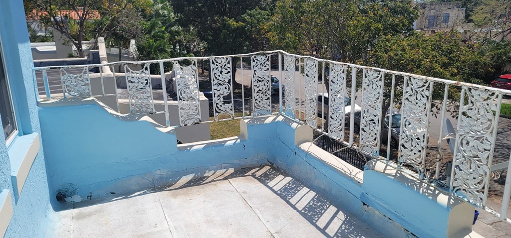 a balcony or terrace