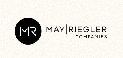 the logo for a company called may register companies