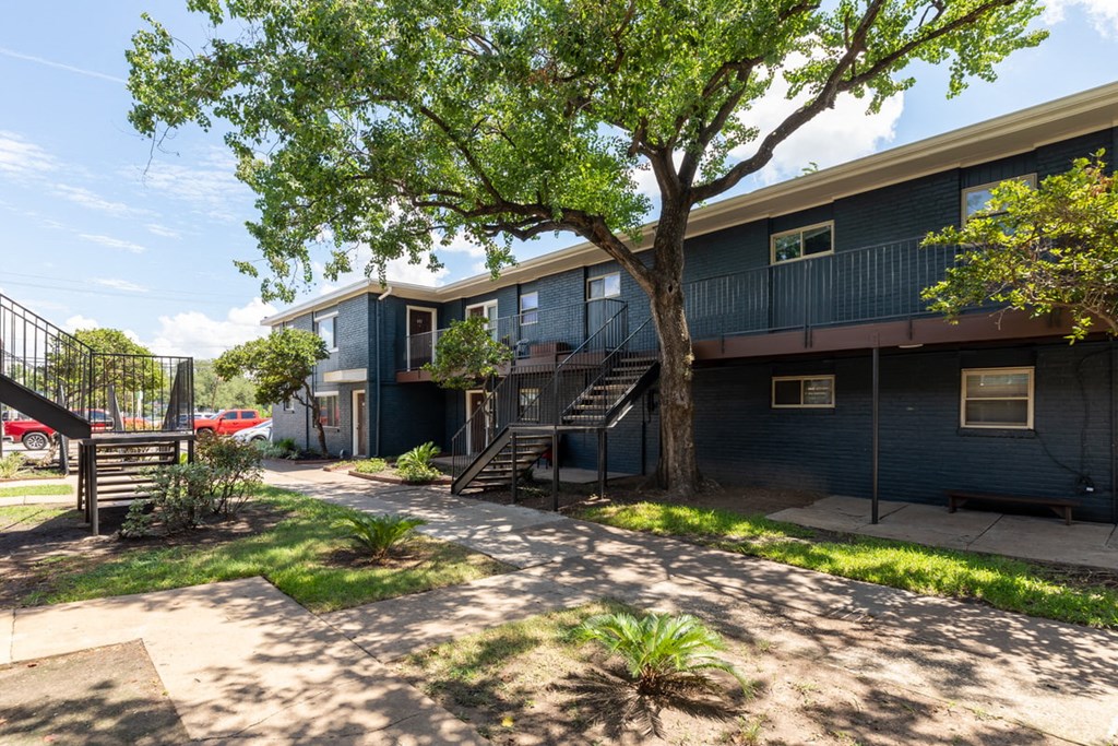 the building where the apartment is located