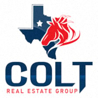 the logo for the cold real estate group is shown