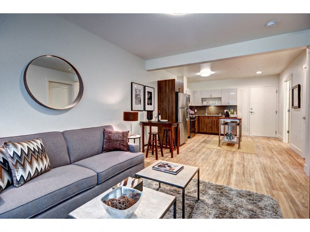 Couch in the Living Room at Ruth Court Apartments, Seattle