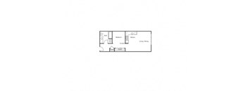 1 Bedroom 1 Bathroom Floor Plan at Ruth Court Apartments, Seattle, WA, 98112