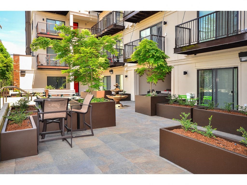 Garden Planters at Ruth Court Apartments, Washington