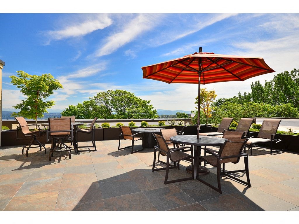 Rooftop Lounge Seating at Ruth Court Apartments, Seattle, 98112