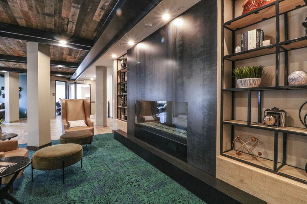 Firepit Lounge at Vue at Bluestone, Duluth, Minnesota