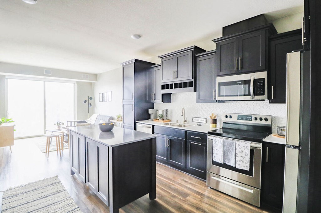 Fully Equipped Kitchen at Vue at Bluestone, Duluth