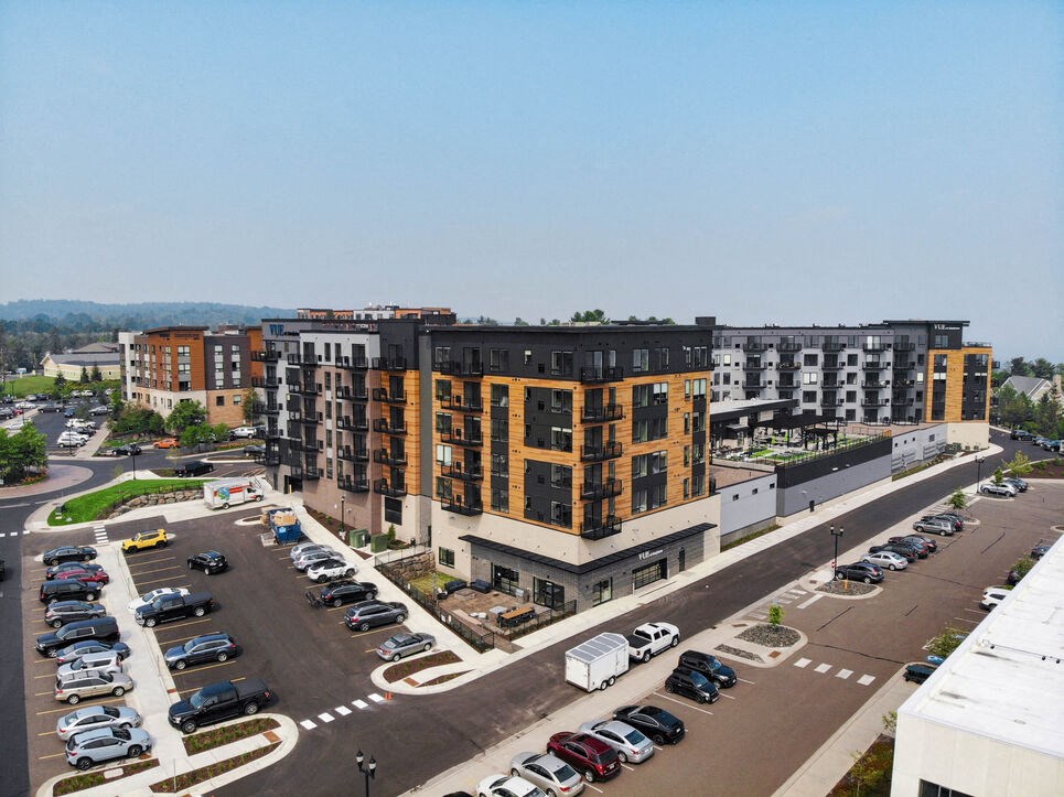 Drone View at Vue at Bluestone, Minnesota