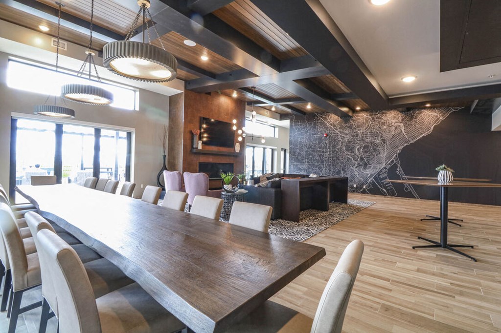 Resident Lounge at Vue at Bluestone, Duluth, Minnesota