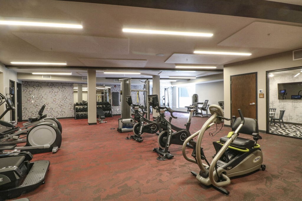 Cardio Studio Equipment at Vue at Bluestone, Duluth, MN, 55803