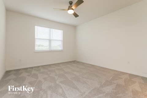 the living room is clean and ready to use