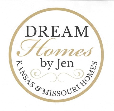 a logo for dream homes by jen