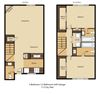 2 Bedroom 2.5 Bathroom Townhouse with Garage