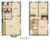3 Bedroom 2.5 Bathroom Townhouse