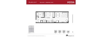 1 Bedroom, 1 Bathroom