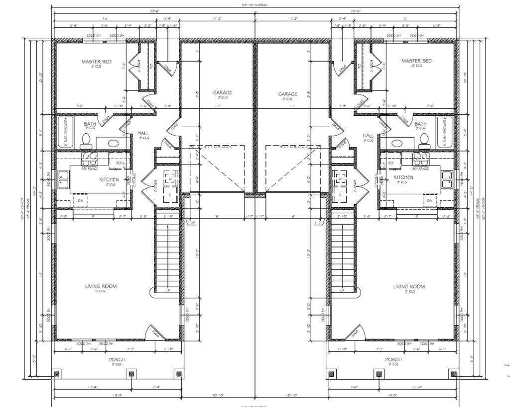 a schematic floor plan of a house