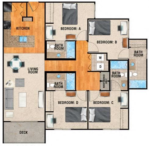 4 Bedroom