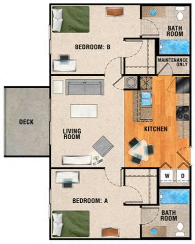 2 Bedroom