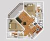 2 Bedroom - Corner
