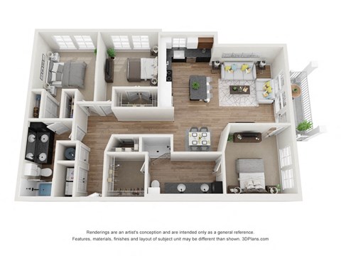 7730 Wilds Loop Studio-3 Beds Apartment for Rent - Photo Gallery 20