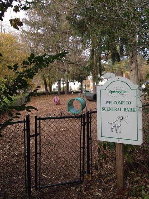 a sign that says welcome to scenic park