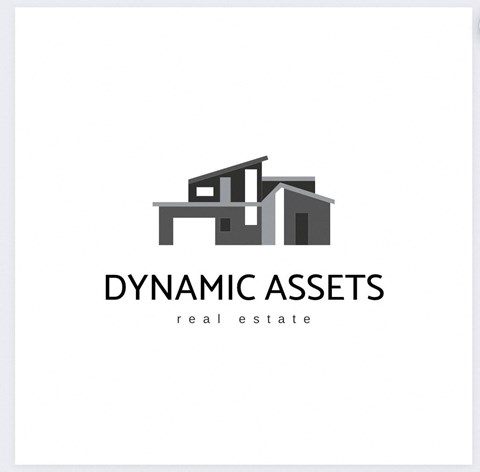 a sophisticated logo for dynamic assets real estate