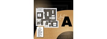 Suite A - 2 Bed 2 Bath Corner