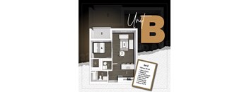 Suite B - 1 Bed 1 Bath