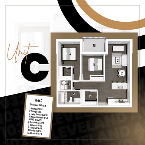 1032 Cleveland Avenue 1-2 Beds Apartment for Rent - Photo Gallery 15