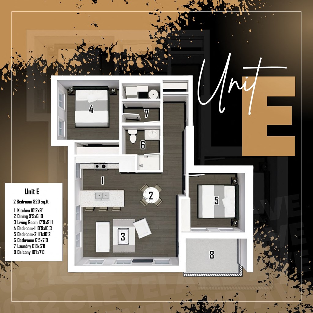 a floor plan of a small apartment