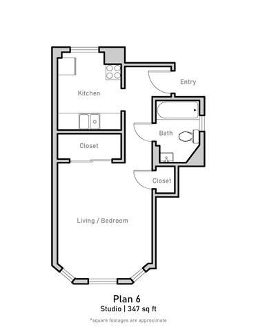 839 Leavenworth Street Studio Apartment for Rent - Photo Gallery 23