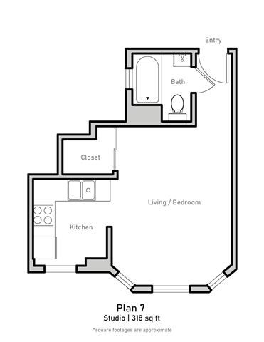 839 Leavenworth Street Studio Apartment for Rent - Photo Gallery 24