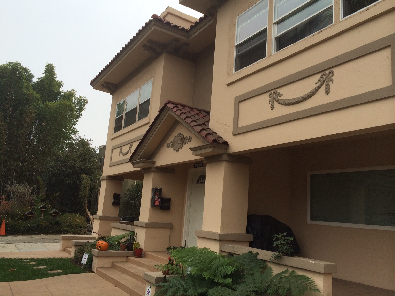 Front of Four-plex