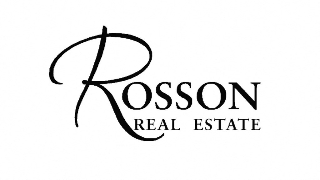 A logo for Rosson Real Estate is displayed.