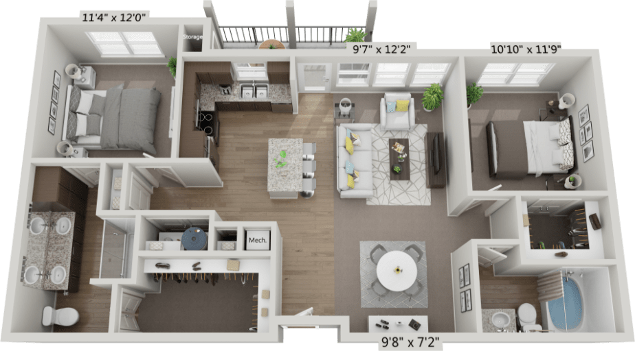 9246 Highland Creek Pkwy 1-2 Beds Apartment for Rent - Photo Gallery 35