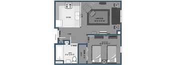 Eaton Place - 1 Bed, 1 Bath