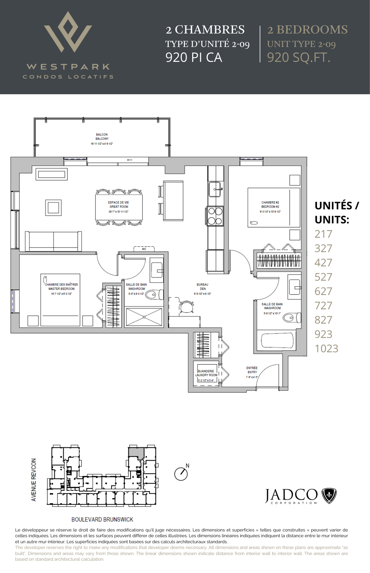 Westpark 2 bedroom