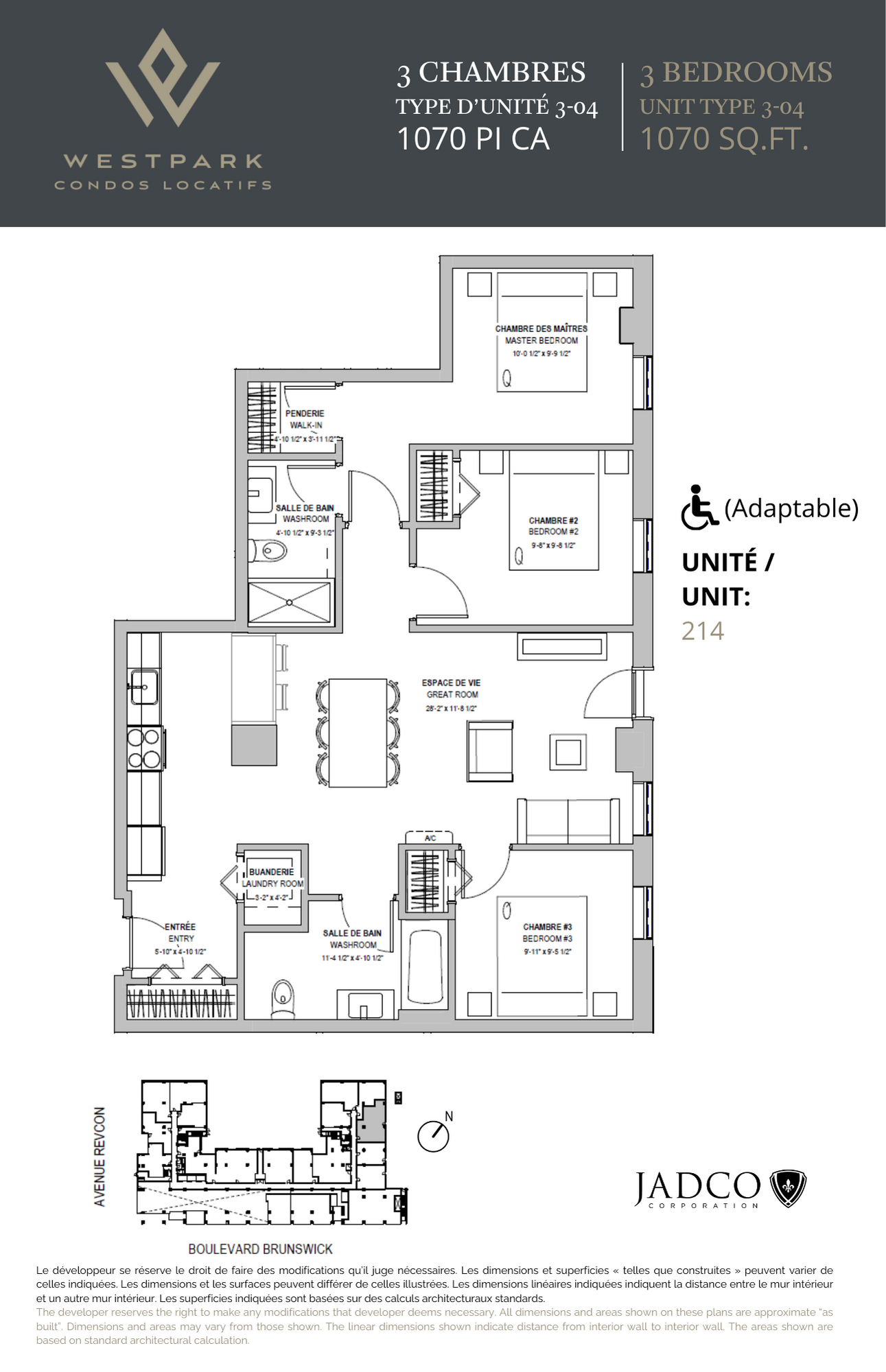 Westpark 3 bedroom
