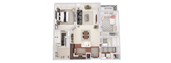 Phase 1 - 2 Bed, 2 Bath (K)