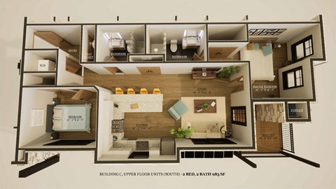 3 Station Lane Studio-2 Beds Apartment for Rent - Photo Gallery 8