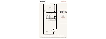 1 Bedroom, 1 Bathroom