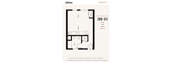 Studio, 1 Bathroom