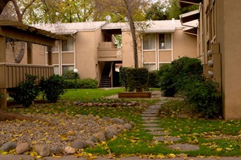 Woodland Oaks Courtyard Area