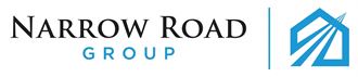 the logo for narrow road group and the company logo group
