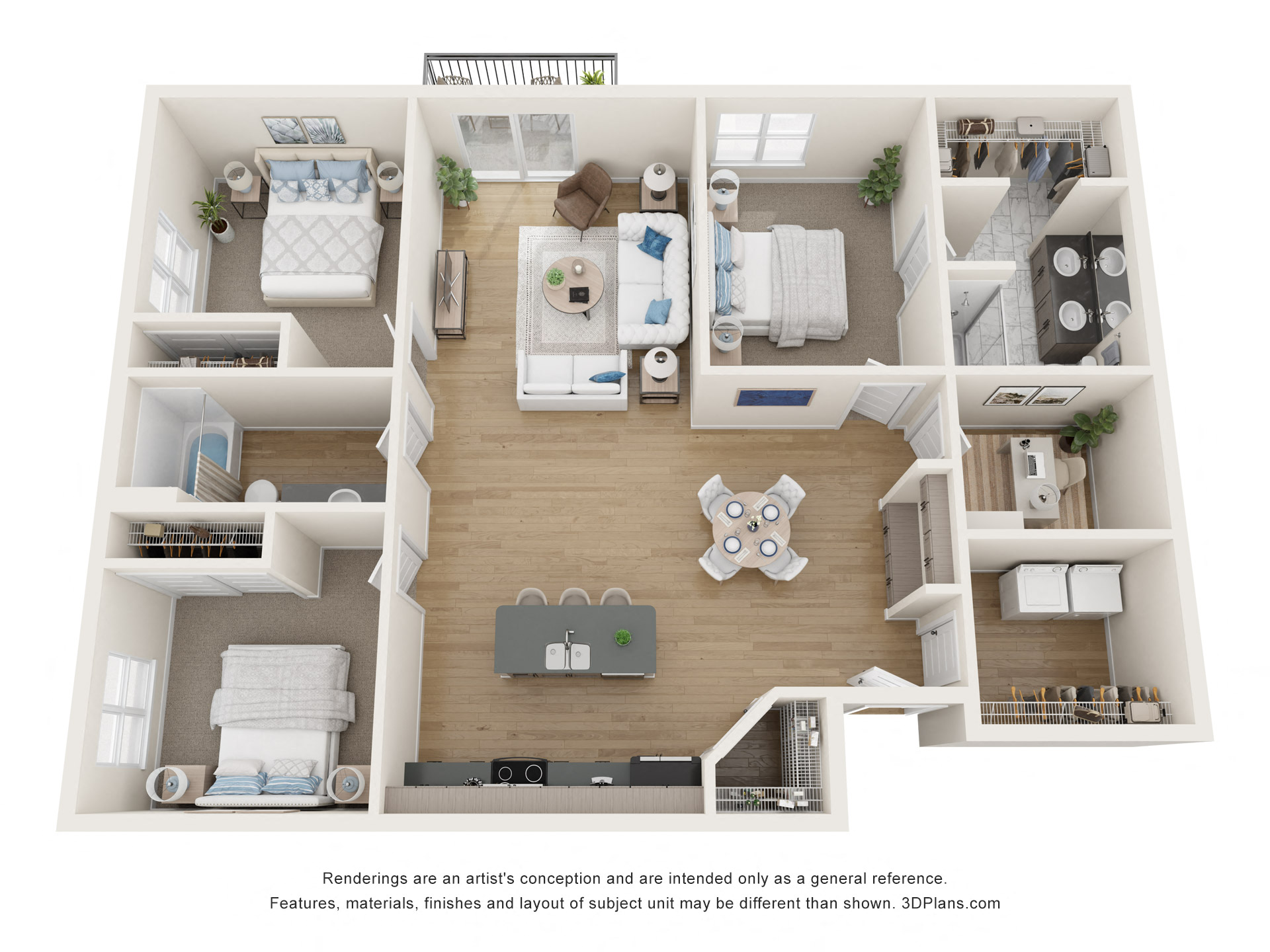 Unit D at The Standard on 32nd, North Dakota